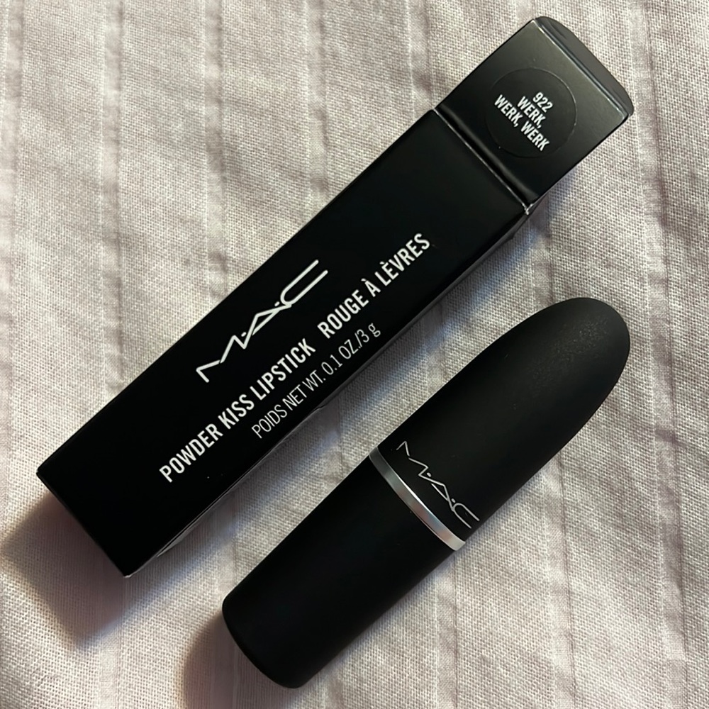MAC Powder Kiss Lipstick Werk, Werk, Werk